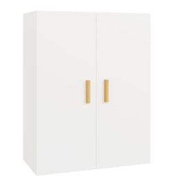 Armoire murale suspendue Blanc 69,5x34x90 cm