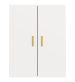 Armoire murale suspendue Blanc 69,5x34x90 cm