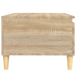 Table basse Chêne sonoma 90x50x36,5 cm Bois d'ingénierie