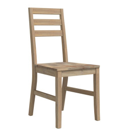 Ensemble à dîner 7 pcs Bois d'acacia solide