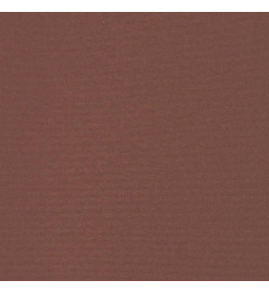 Auvent latéral rétractable de patio 117x600 cm Marron