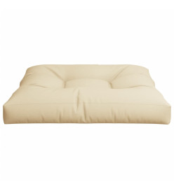 Coussin de canapé palette Beige 70x70x10 cm