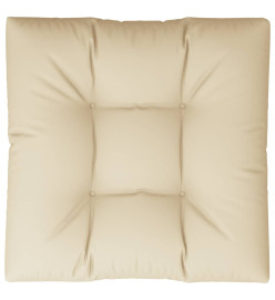 Coussin de canapé palette Beige 70x70x10 cm