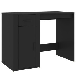 Bureau Noir 100x49x75 cm Bois d'ingénierie