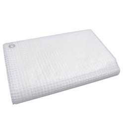 Bâche de gaze 140 g/m² 3x5 m Blanc