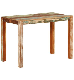 Table de salle à manger 110x55x76cm Bois massif de récupération