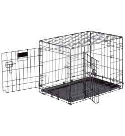 Ferplast Caisse pour chiens Dog-Inn 60 64,1x44,7x49,2 cm Gris