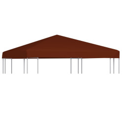 Toile supérieure de gazebo 310 g/m² 3x3 m Terre cuite