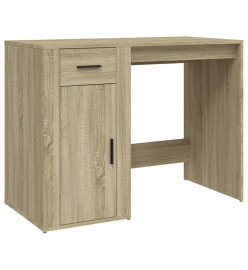 Bureau Chêne sonoma 100x49x75 cm Bois d'ingénierie