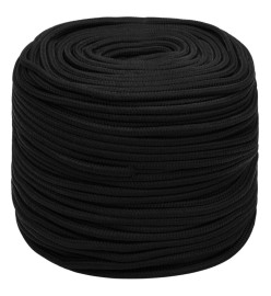 Corde de travail Noir 10 mm 250 m Polyester