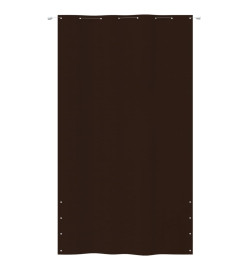 Écran de balcon Marron 160x240 cm Tissu Oxford