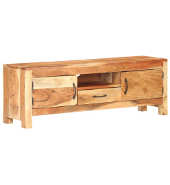 Meuble TV 116x30x40 cm Bois d'acacia massif