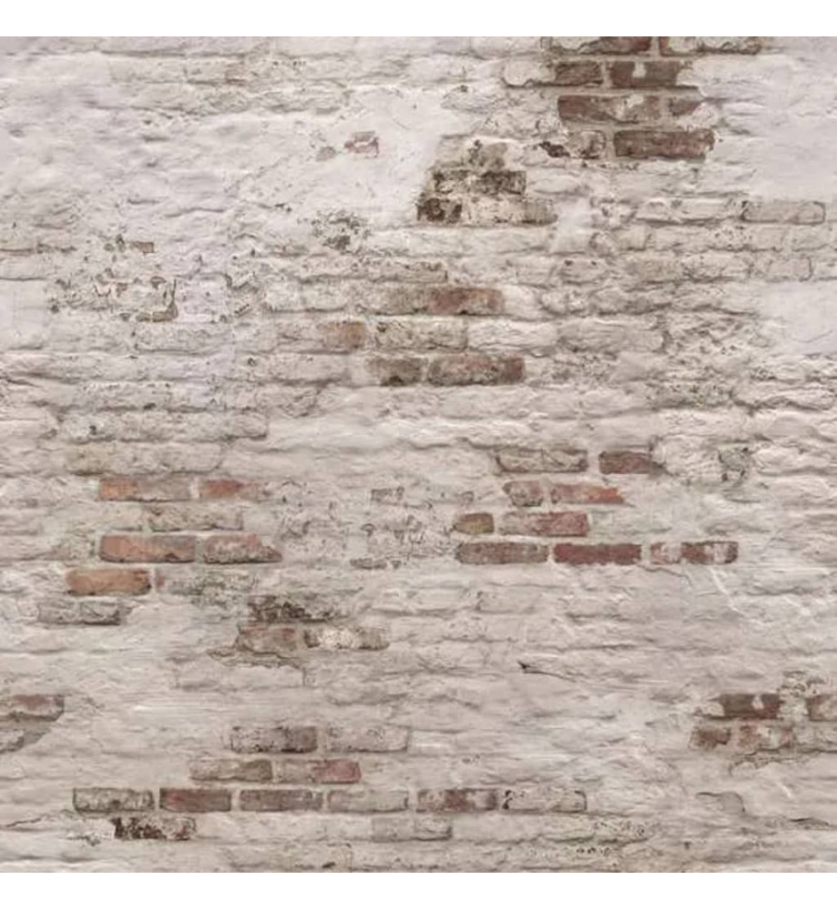 DUTCH WALLCOVERINGS Papier peint Old Brick Wall Beige et marron DUTCH WALLCOVERINGS Papier peint Old Brick Wall Beige et marron