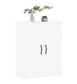 Armoire murale blanc 69,5x34x90 cm bois d'ingénierie