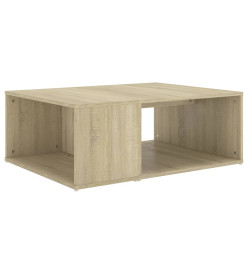 Table basse Chêne sonoma 90x67x33 cm Aggloméré