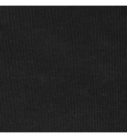 Voile de parasol Tissu Oxford trapèze 3/4x3 m Noir