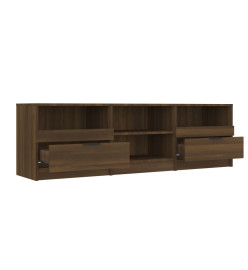 Meuble TV Chêne marron 150x33,5x45 cm Bois d'ingénierie