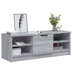 Meuble TV Sonoma gris 102x35,5x36,5 cm Bois d'ingénierie