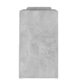 Meuble TV Gris béton 104x30x52 cm Aggloméré