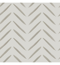 DUTCH WALLCOVERINGS Papier peint Chevron Taupe