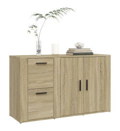 Buffet Chêne sonoma 100x33x59,5 cm Bois d'ingénierie