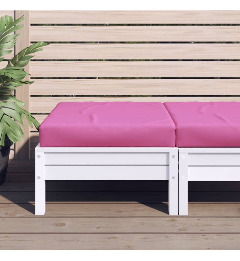 Coussin de palette rose 60x60x8 cm tissu oxford Coussin de palette rose 60x60x8 cm tissu oxford