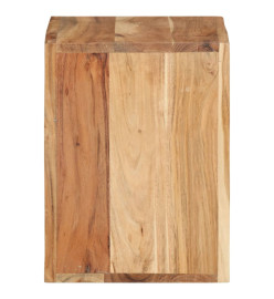 Tabouret 40x30x40 cm Bois d'acacia solide