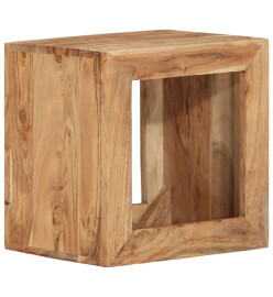 Tabouret 40x30x40 cm Bois d'acacia solide