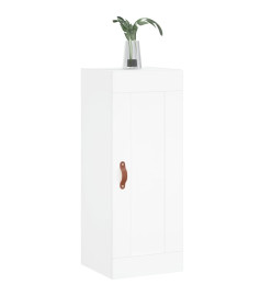 Armoire murale blanc 34,5x34x90 cm bois d'ingénierie