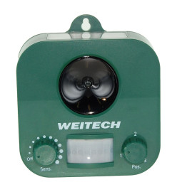 WEITECH Répulsif antiparasitaire de jardin solaire 50 m²