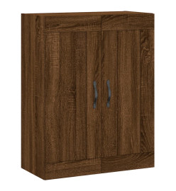 Armoire murale chêne marron 69,5x34x90 cm bois d'ingénierie