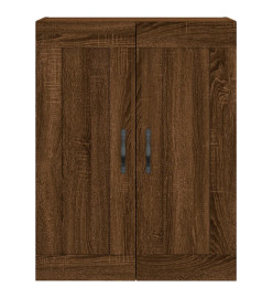 Armoire murale chêne marron 69,5x34x90 cm bois d'ingénierie