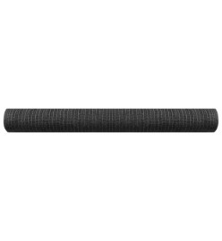 Filet brise-vue Anthracite 1x50 m PEHD 150 g/m²