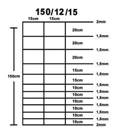 Clôture de jardin Acier galvanisé 50 m 150 cm Argenté