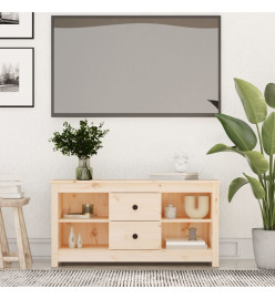 Meuble TV 103x36,5x52 cm Bois de pin massif