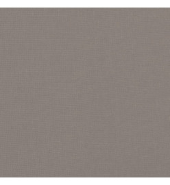 Chaise de relaxation Taupe Tissu