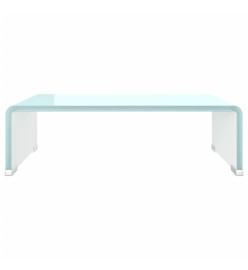 Meuble TV/Support pour moniteur 40x25x11 cm verre vert