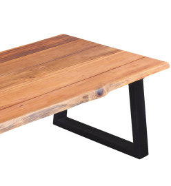 Table basse Bois d'acacia massif 110 x 60 x 40 cm