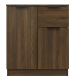 Buffet Chêne marron 60x30x70 cm Bois d'ingénierie