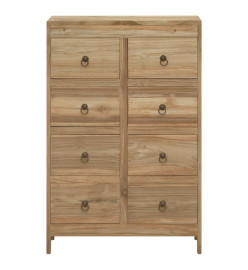 Commode 55x30x90 cm Bois massif de teck