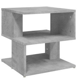 Table d'appoint Gris béton 40x40x40 cm Aggloméré