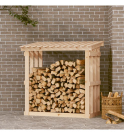 Support pour bois de chauffage 108x64,5x109 cm Bois de pin