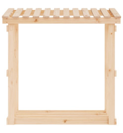 Support pour bois de chauffage 108x64,5x109 cm Bois de pin