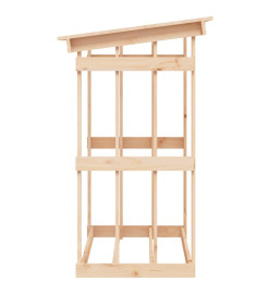 Support pour bois de chauffage 108x64,5x109 cm Bois de pin