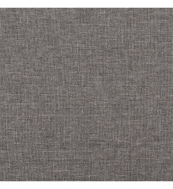 Banc Gris foncé 100x35x41 cm Tissu