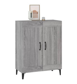 Buffet sonoma gris 69,5x34x90 cm bois d'ingénierie