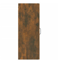 Armoire murale suspendue Chêne fumé 34,5x34x90 cm