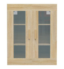 Armoire murale suspendue Chêne sonoma 69,5x34x90 cm