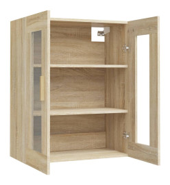 Armoire murale suspendue Chêne sonoma 69,5x34x90 cm