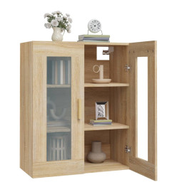 Armoire murale suspendue Chêne sonoma 69,5x34x90 cm